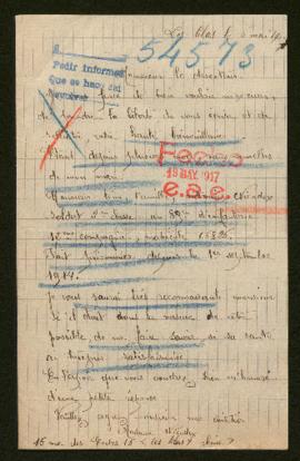 Expediente de Léon Camille Antonin Nicodex