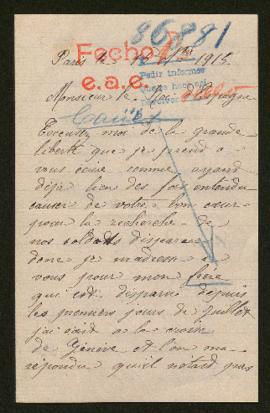 Expediente de Raymond Cauët