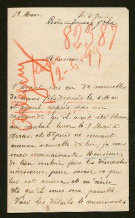 Expediente de Louis Arlequy