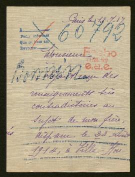 Expediente de Paul Bonnin