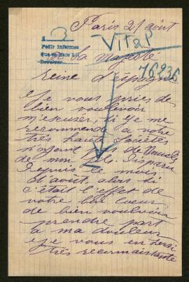 Expediente de Victor Vital