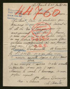 Expediente de Armand Donkerwolke