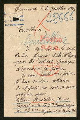 Expediente de Albert Boutillier