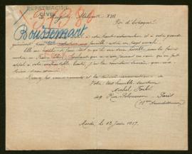 Expediente de la familia Boussemart-Forbé