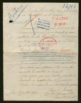 Expediente de Auguste Eugène Georges Rouest