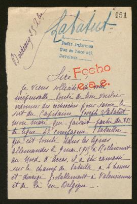 Expediente de Joseph Labatut