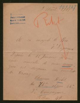 Expediente de Michel Joseph Ribet