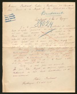 Expediente de Justin Emile Brutsaert