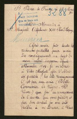 Expediente de Octave Eugéne Meunier