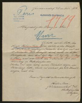 Expediente de Julius Murr