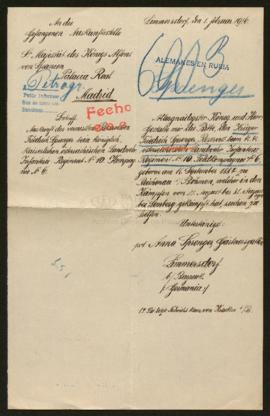 Expediente de Friedrich Sprenger