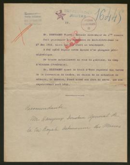 Expediente de Pierre Breynaert