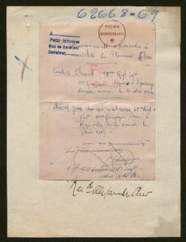 Expediente de Clement Coudest y Jean Beissat