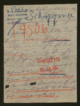 Expediente de Adam Schöppner