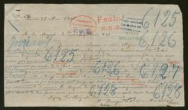 Expediente de Adonis Favreaux, Romain Doziene, monsieur Baudrillart, la familia Demogne Lecoeur y...