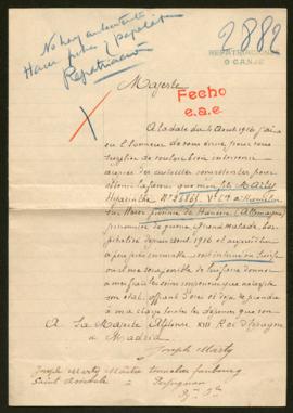 Expediente de Hyacinthe Marty