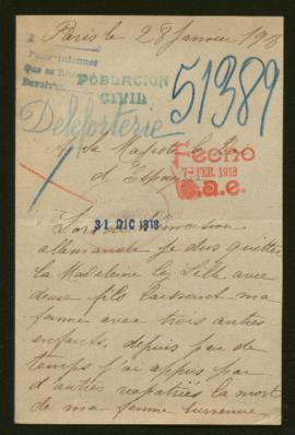 Expediente de la familia Deleforterie