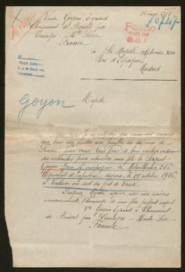 Expediente de Jean Goyon