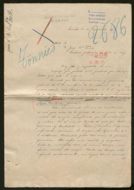 Expediente de Heinrich Tönnies