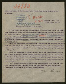 Expediente de Lucien Henri Perreau