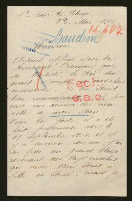 Expediente de Félix Gaston Bouin