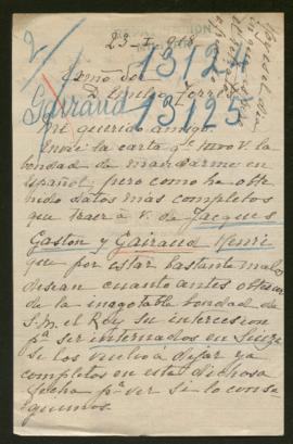 Expediente de Gaston Jacques y Henri Gairaud