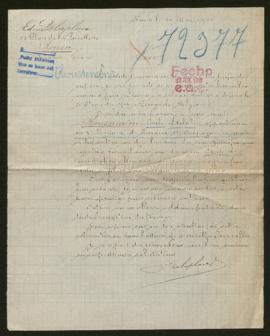 Expediente de Emile Adolphe Houssemène