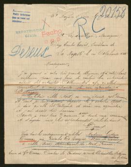 Expediente de Rosalie Dereux De Bruyne