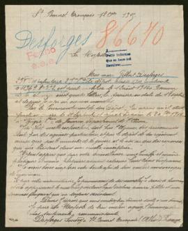 Expediente de Gilbert Desforges