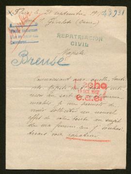 Expediente de Marie Breuse Navé