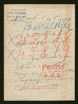 Expediente de Maurice Demeestère y Alphonse Demeestère