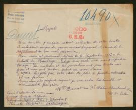Expediente de Amède Alfred Doucet