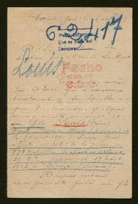 Expediente de Paul Etienne Léon Louis