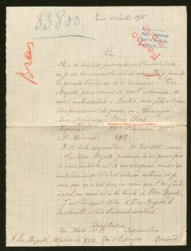 Expediente de Clovis Ernest Bras