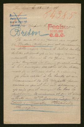 Expediente de Arthur Breton