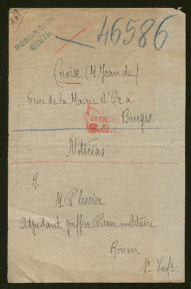 Expediente de Jean de Croix