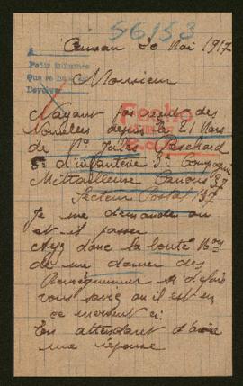 Expediente de Jules Peschard