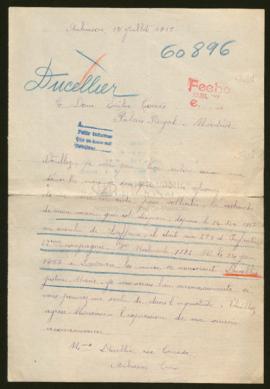 Expediente de Justin Marie Ducellier