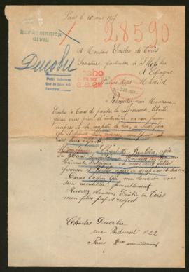 Expediente de la familia Ducobu Boulvin