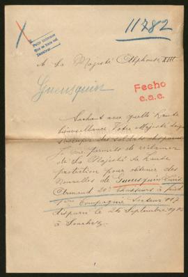 Expediente de Louis Armand Gueusquin