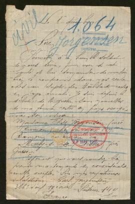 Expediente de Elise Jörgensen