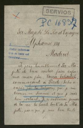 Expediente de Vassa Tchiritch