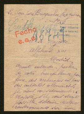 Expediente de Louis Catherine