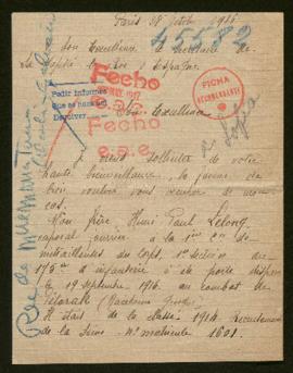 Expediente de Henri Paul Lelong