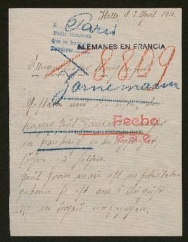 Expediente de Paul Zarnemann