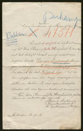 Expediente de François Dechamp