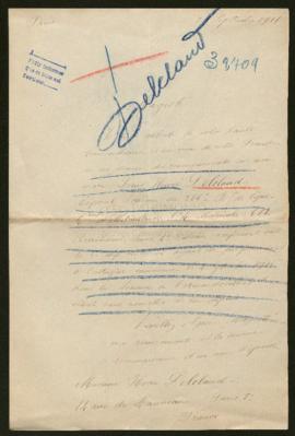 Expediente de Louis Henri Delclaud