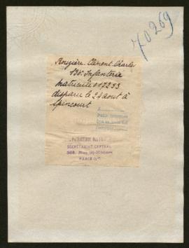 Expediente de Clément Charles Rouzière