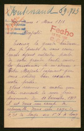 Expediente de Alphonse Foutenaud