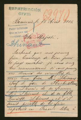 Expediente de la familia Dhinaut